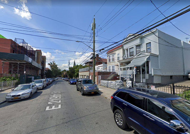 The victim was shot on E. 219th Street, near Barnes Avenue, in Williamsbridge early Saturday, police said as they identified him Monday