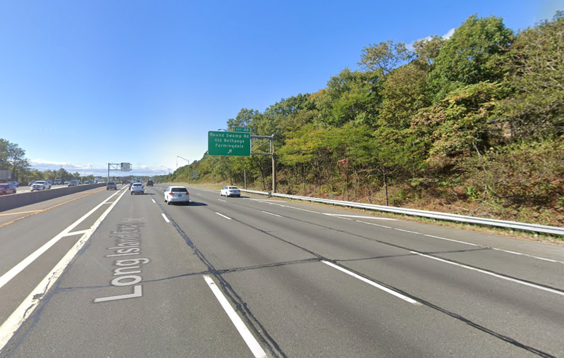 The victim was rear-ended while his SUV was stopped in the HOV lane of the westbound Long Island Expressway, near exit 48 in Plainview on Tuesday night