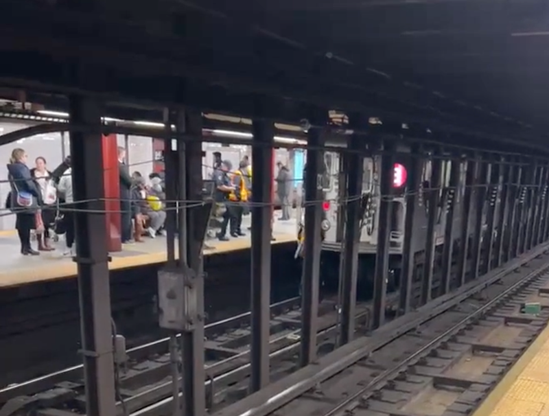 A man was killed after leaping in front of a moving subway train at as it entered the 96th Street station Friday morning, police said.