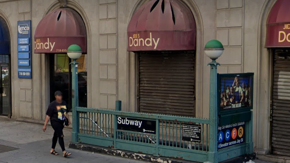 Woman pushed into tracks during fight at Brooklyn subway station