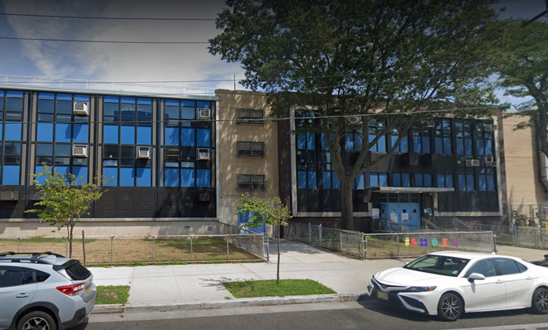 P.S. 105 in Queens where girl was found with loaded gun. 