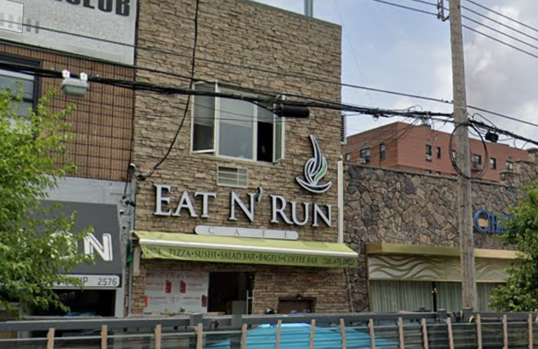 Eat n’ Run Cafe on Coney Island Avenue in Sheephead's Bay.