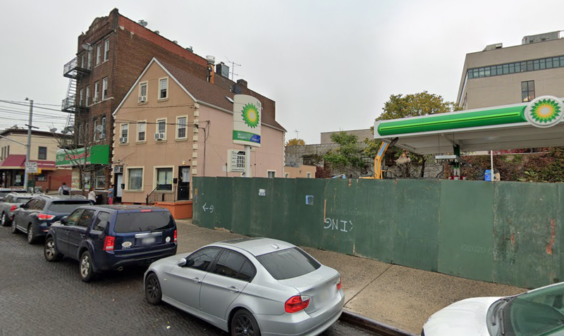 43-15 Junction Boulevard where fatal dispute occurred early Sunday.