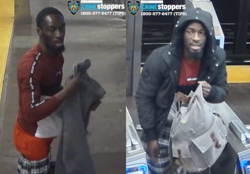 Suspect wanted for hitting man in head with glass bottle multiple times at East Village subway station. 