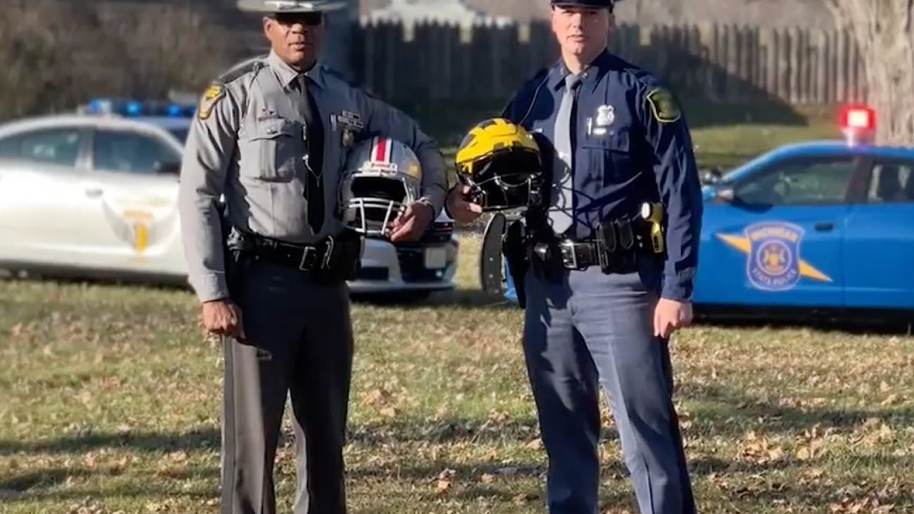 Despite rivalry, Michigan & Ohio state troopers join forces to crack down on impaired, dangerous driving [VIDEO]