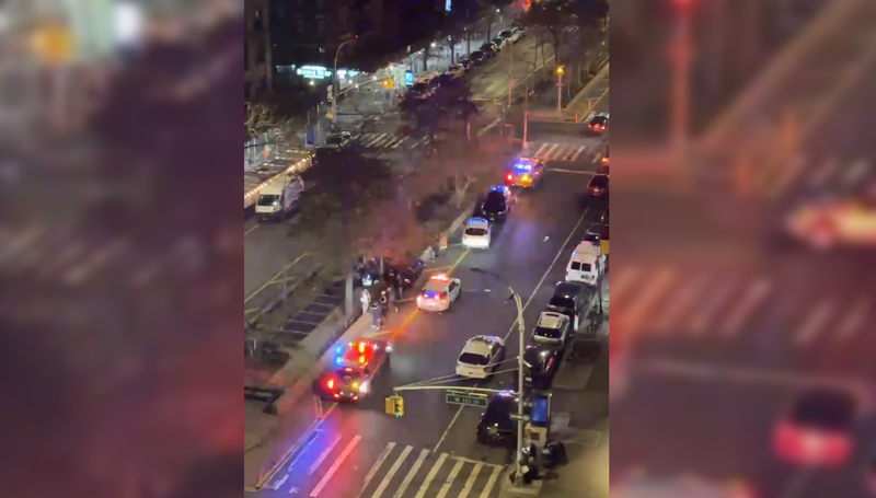 Scene of fatal Harlem shooting.