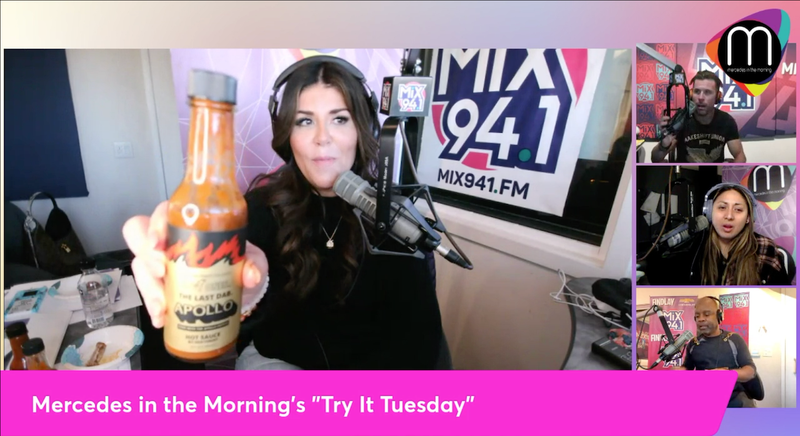 Mercedes in the Morning's Try It Tuesday: The “Hot Ones Challenge” One