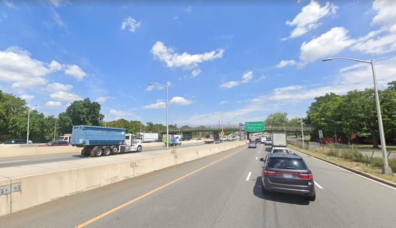 Grand Central Parkway where crash occurred