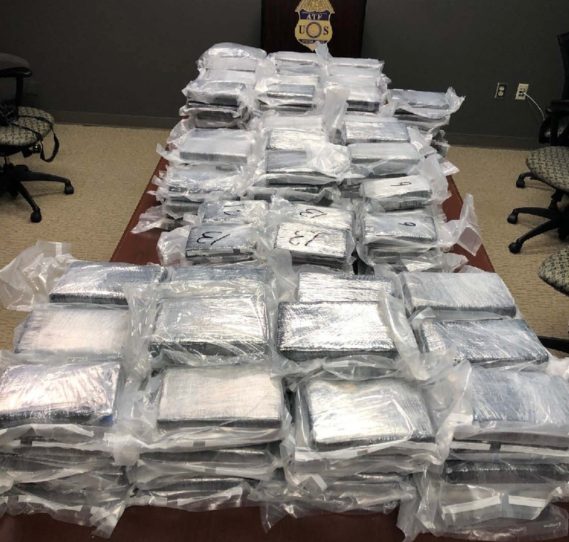 Drugs seized by federal prosecutors