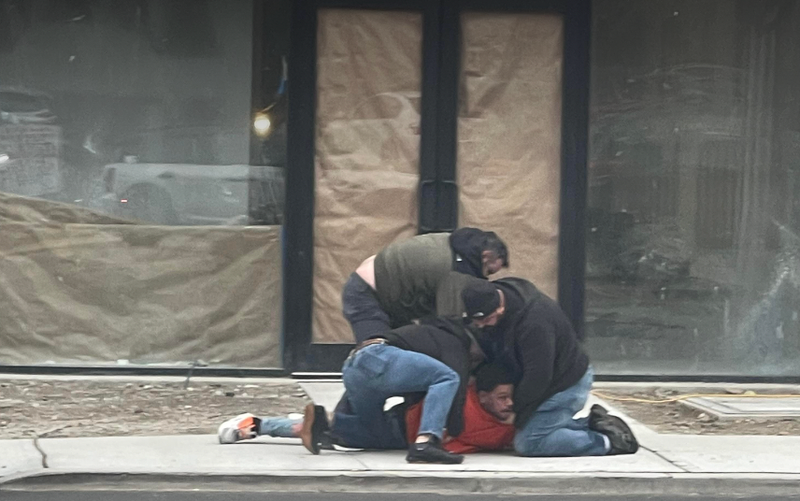 Scene of officer-involved shooting in Fort Lee, N.J.
