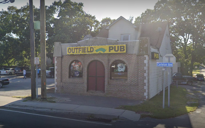 Outfield Pub in East Islip where shooting happened early Sunday.