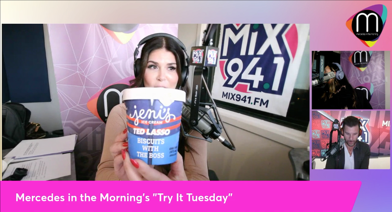 Mercedes in the Morning's Try It Tuesday: The “Ted Lasso Ice Cream” One