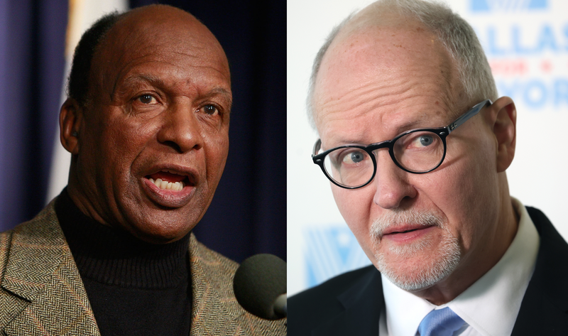 Jesse White and Paul Vallas