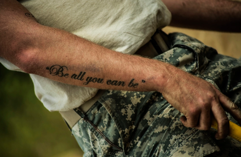 Be all that you can be