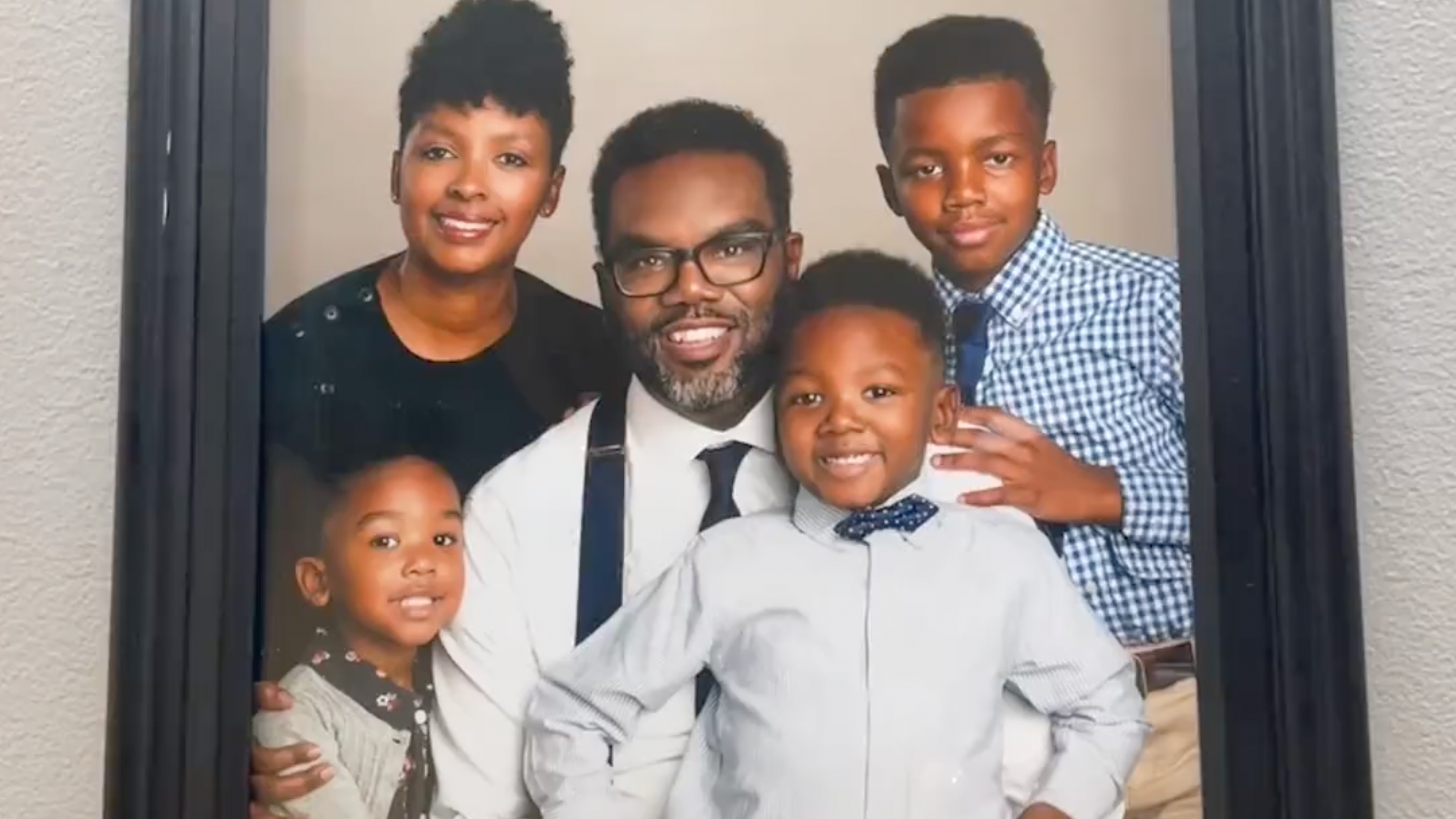 Brandon Johnson says violence is top of mind as he raises his family in Chicago