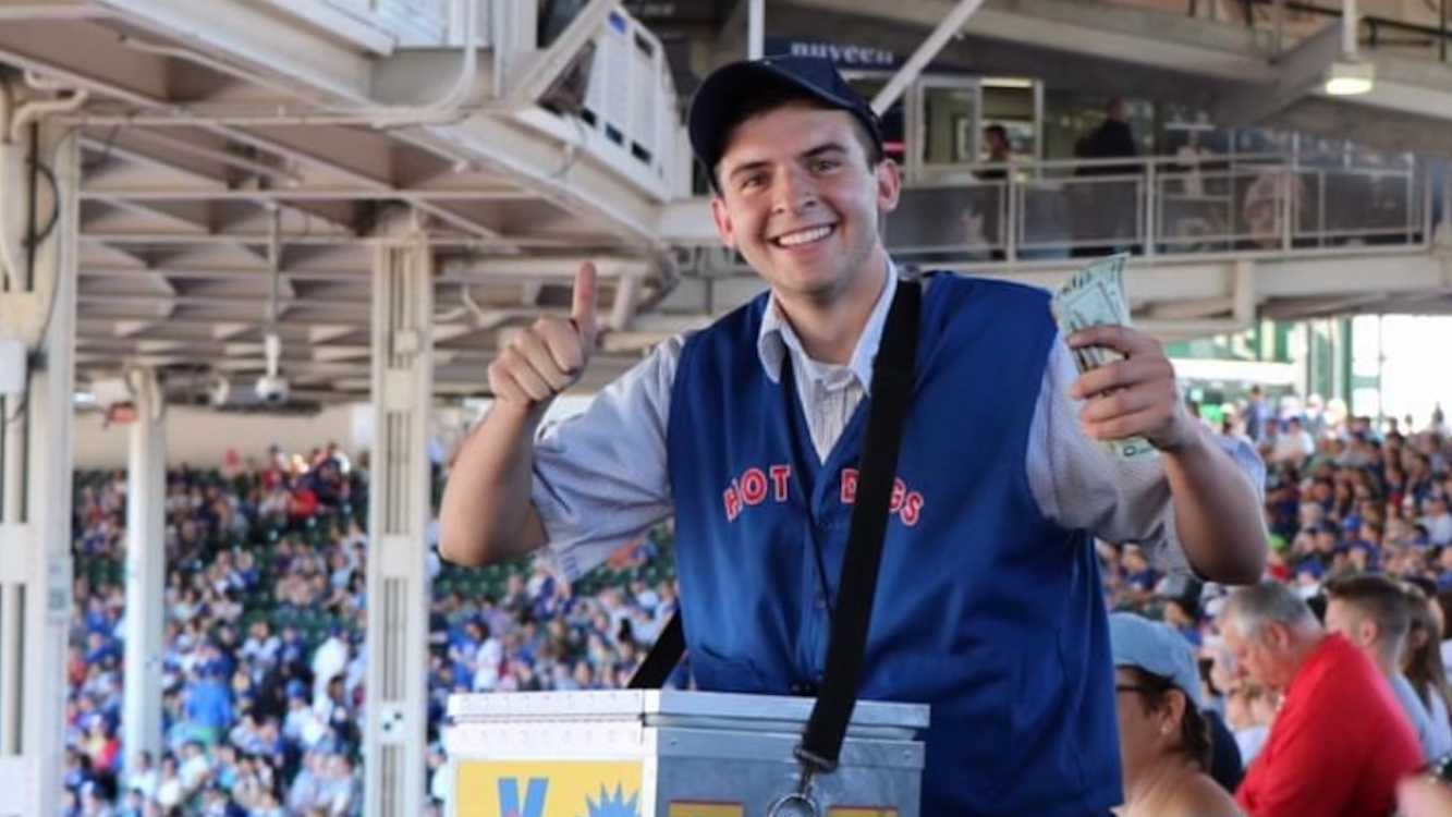 Wrigley Field vendor Jonah Fialkow highlights the 'beerman' and hot dog hawkers with viral TikToks