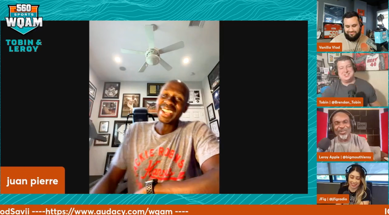 Juan Pierre with Tobin and Leroy