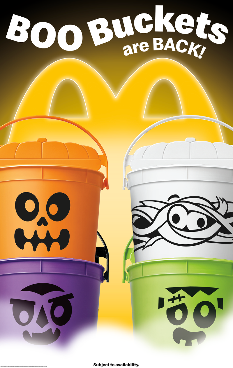 Boo buckets. 