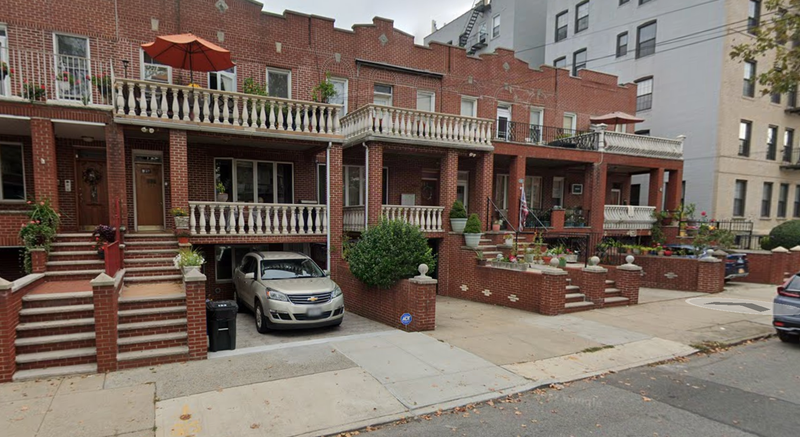 A woman was found stabbed to death and her son was charged with murder in Brooklyn Friday.