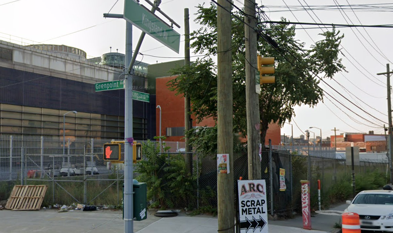 A man, 20, was killed in a collision Thursday at the intersection of Greenpoint Avenue and Kingsland Avenue in Brooklyn.