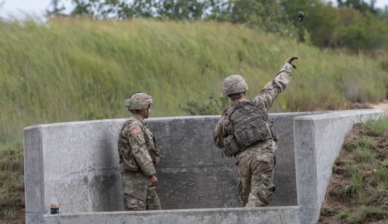 grenade range