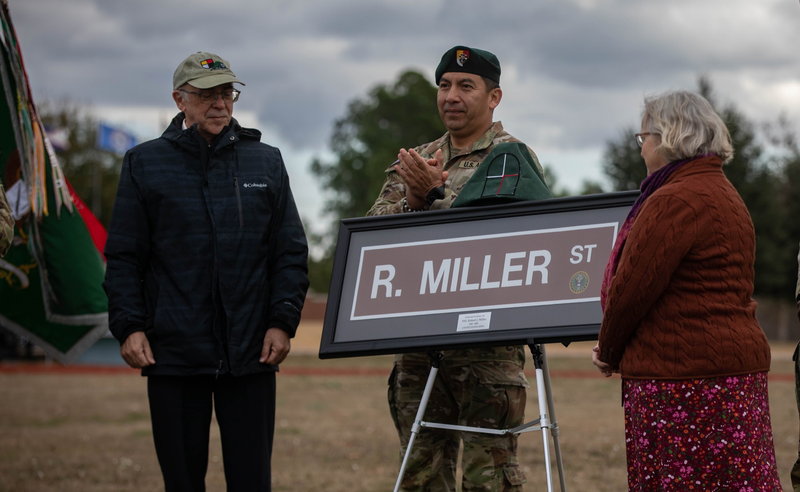 Street renaming ceremony