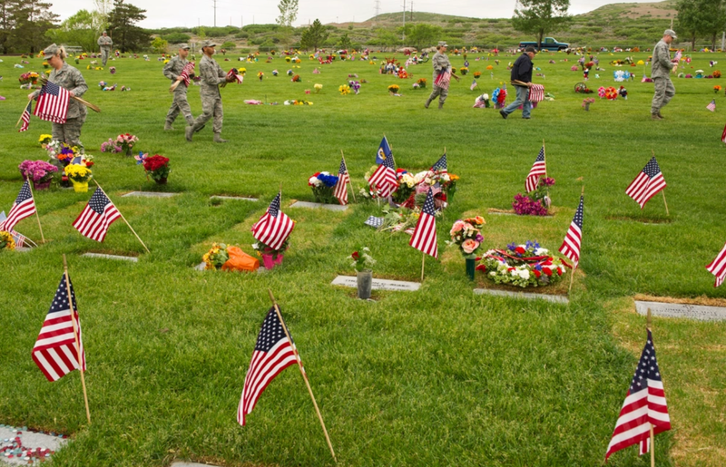 veteran's cemetery