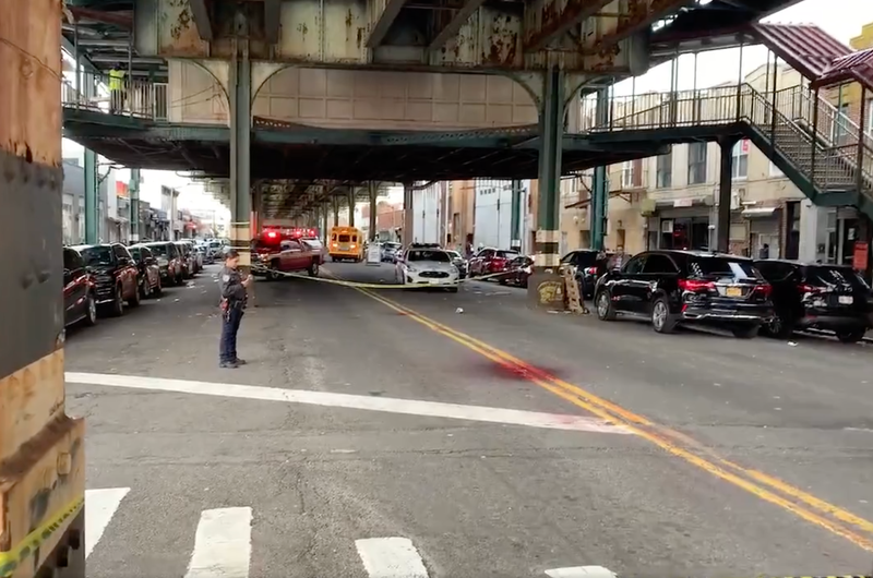 Footage posted to Citizen App from the Avenue N subway station in Brooklyn, where NYPD confirmed a teenager died on Friday in what appears to be a subway surfing accident.