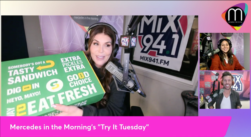 Mercedes in the Morning's Try It Tuesday: The “Subway’s Sidekicks” One