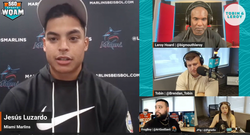 Jesus Luzardo on with Tobin and Leroy
