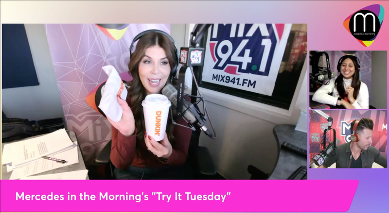 Mercedes in the Morning's Try It Tuesday: The “Dunkin Churro Latte and Empanada” One