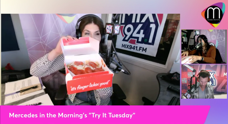 Mercedes in the Morning's Try It Tuesday: The “KFC’s Chizza” One