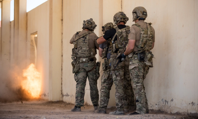 Explosive breaching