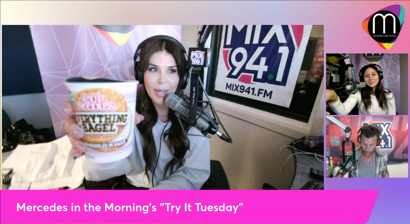 Mercedes in the Morning's Try It Tuesday: The “Bagel With Cream Cheese Ramen” One