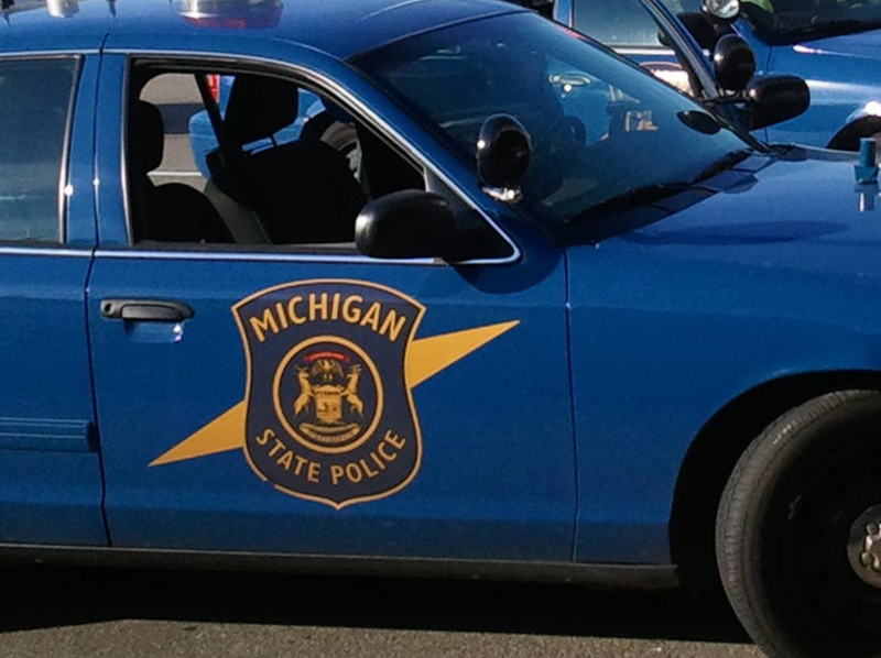 Michigan State Police car