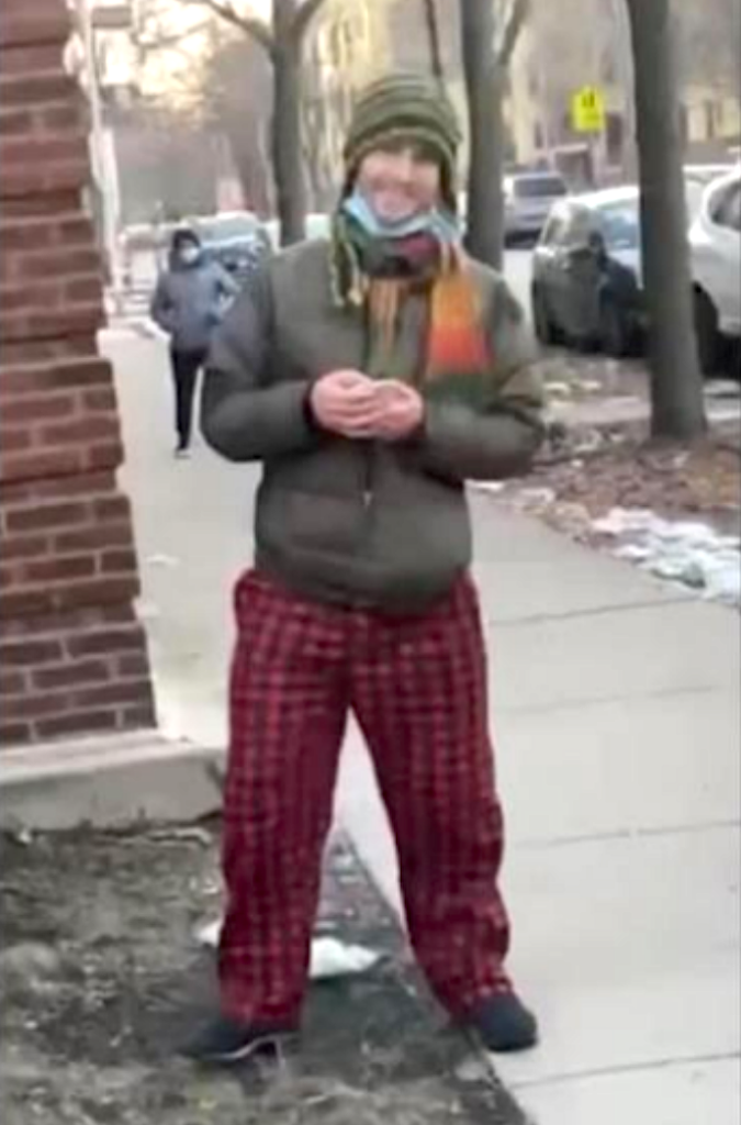 Police say this man is wanted for stalking girls on Jan. 12