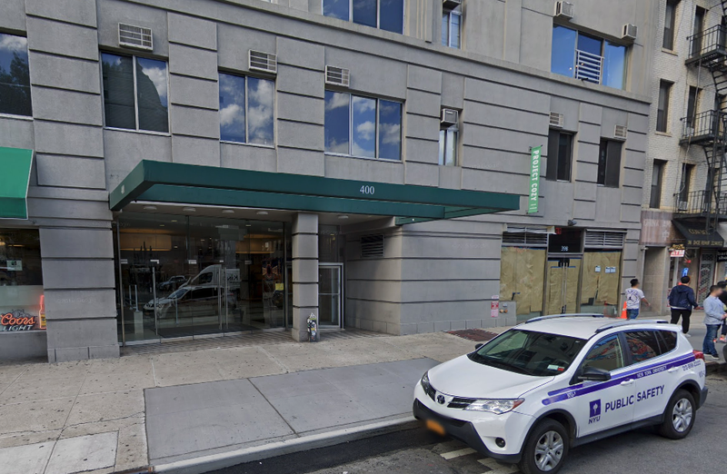 street view of the Broome Street residential college building