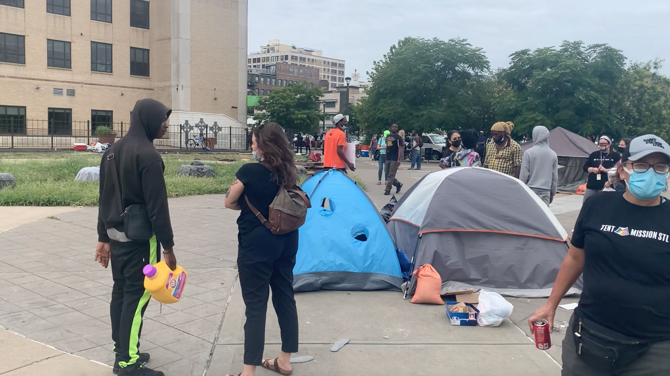 New plan calls for 'intentional' homeless encampment near downtown St. Louis