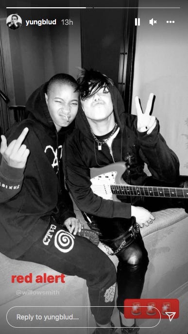 Yungblud and Willow