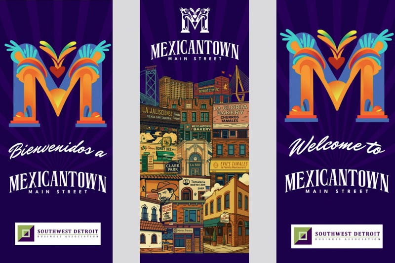 Mexicantown banners