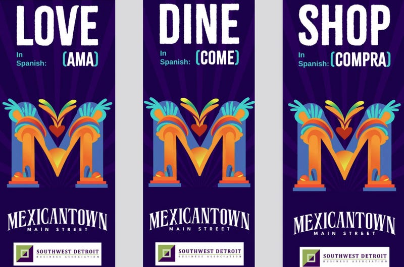 Mexicantown banners