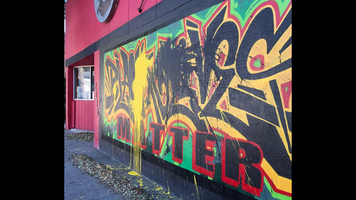 Authorities probe 'possible hate crime' after Sacramento Black Lives Matter art vandalized