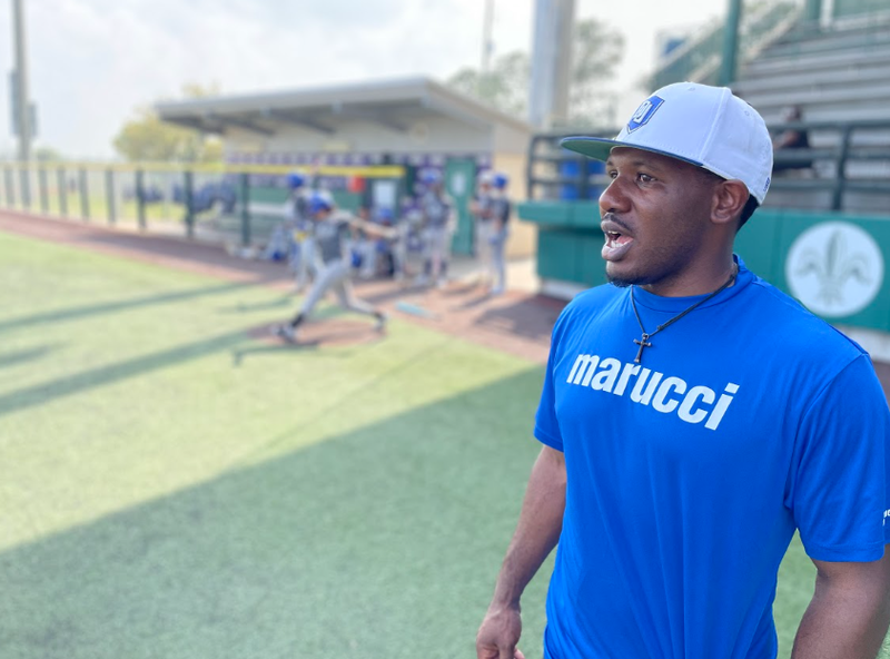 Trennis Grant, the incoming head coach of Dillard University's baseball team. 