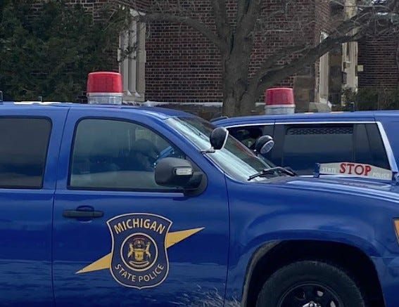 Michigan State Police SUV