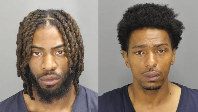 Andre Walker (left) and Julius Dukes (right)
