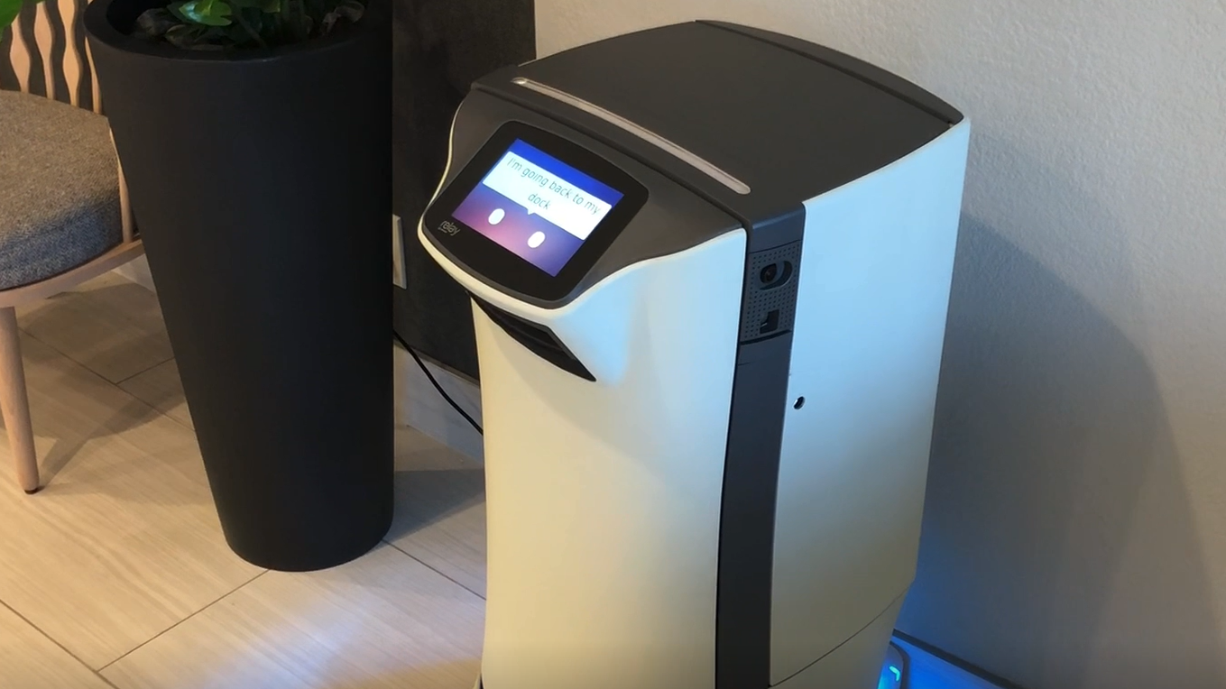 VIDEO: South Bay hotel solves staffing shortages with robot room service