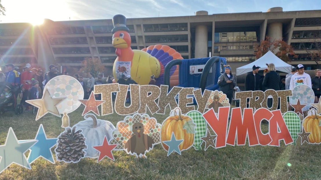 Turkey trotters crowd streets across North Texas in first in-person run since pandemic