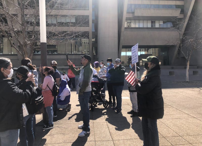 Dallas demonstrators call for Government to move forward with immigration reform