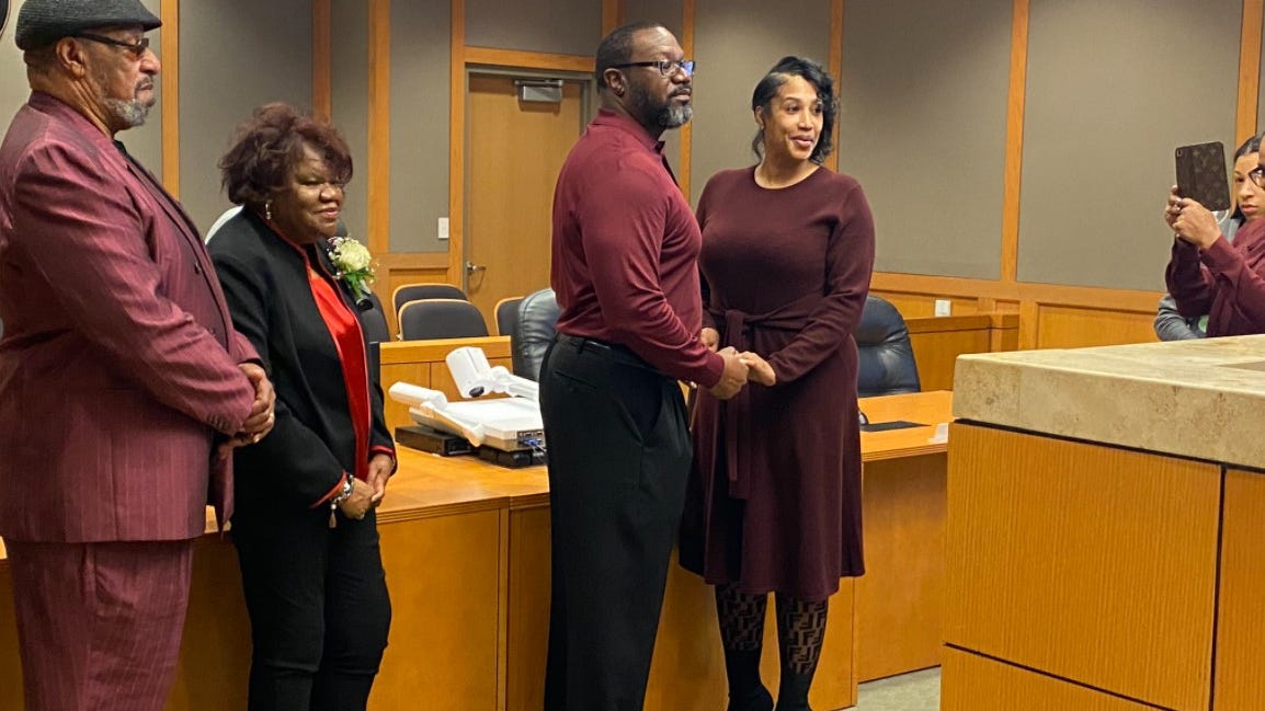 Couples flock to court to tie the knot on 2/22/22