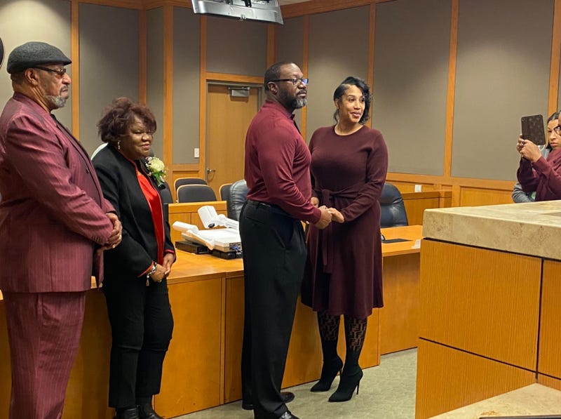 Couples flock to court to tie the knot on 2/22/22